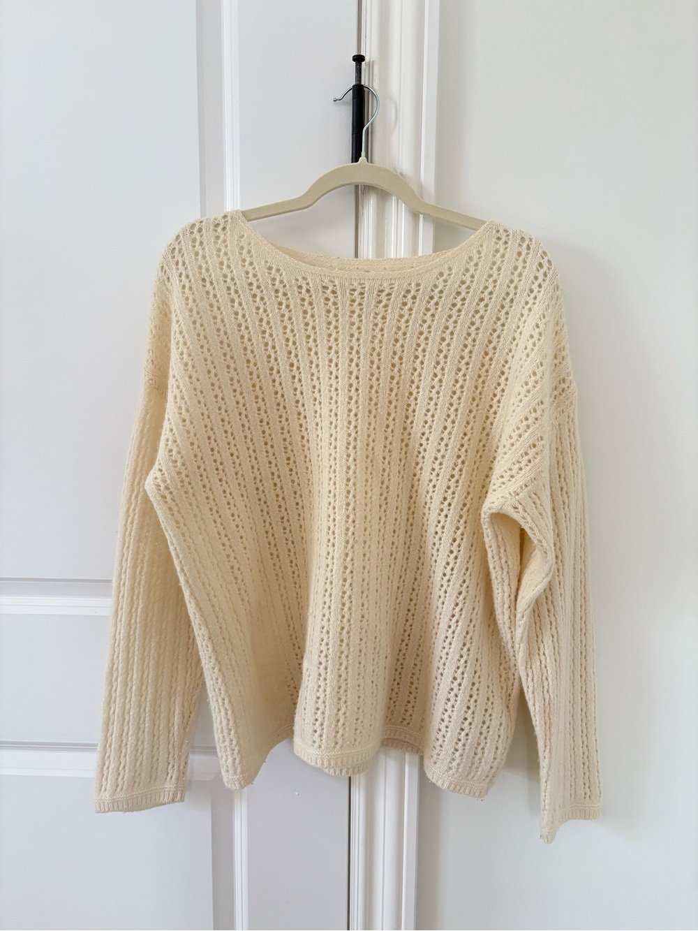 Thrifted Cream Sweater